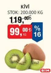 KİVİ KG fiyat ve kampanya bilgisi